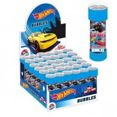 Muilo burbulai "Hot Wheels", 55 ml